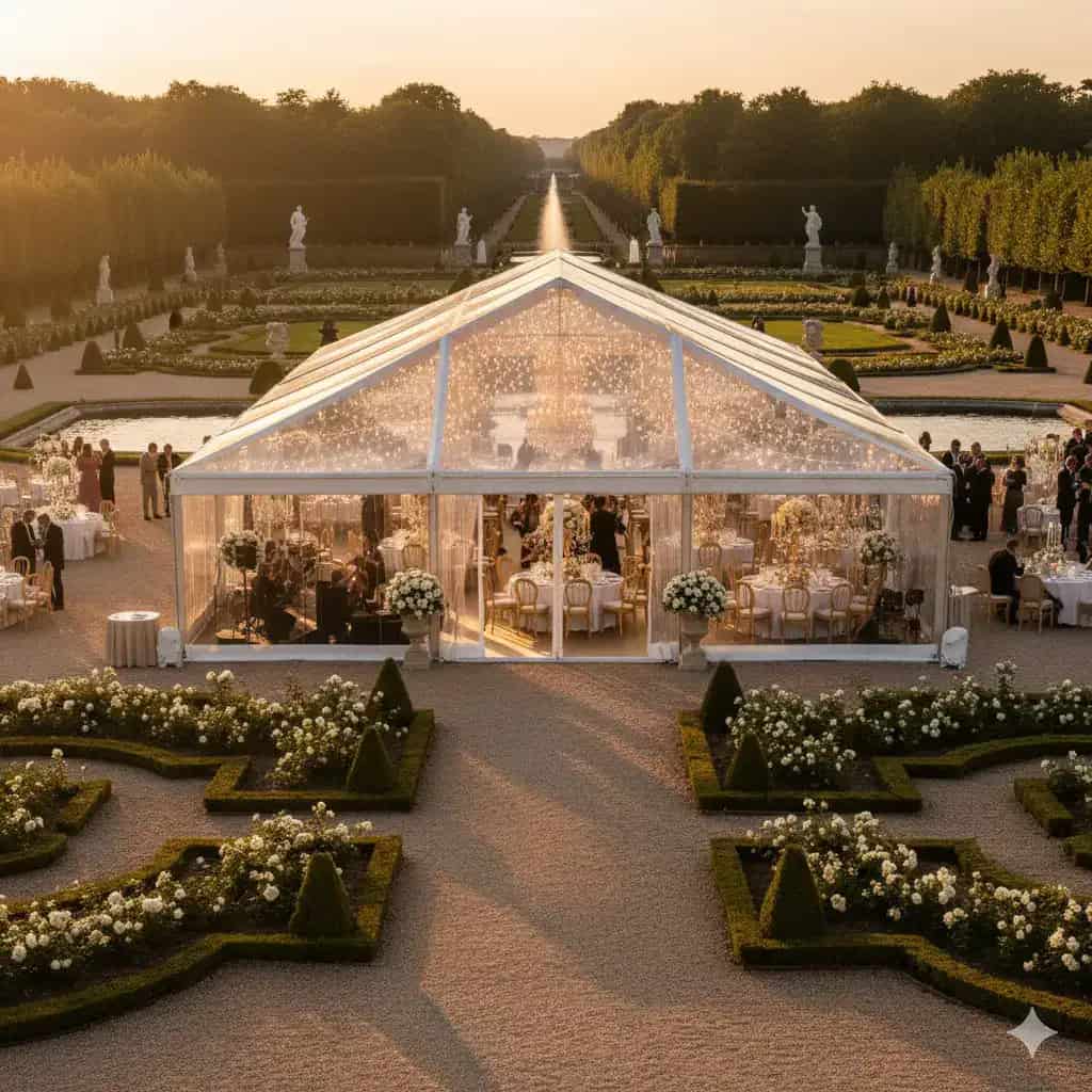 Location tente à Versailles
