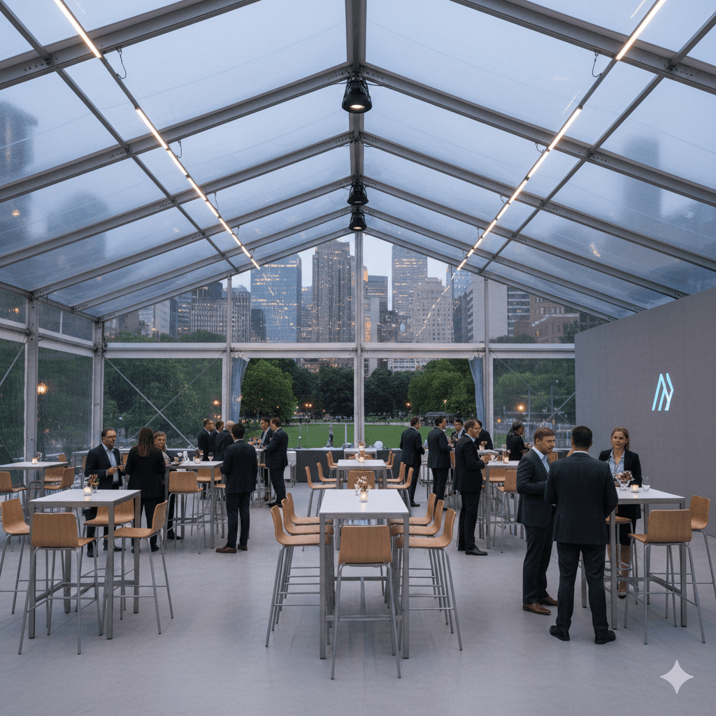 Location de tente pour événement entreprise en France