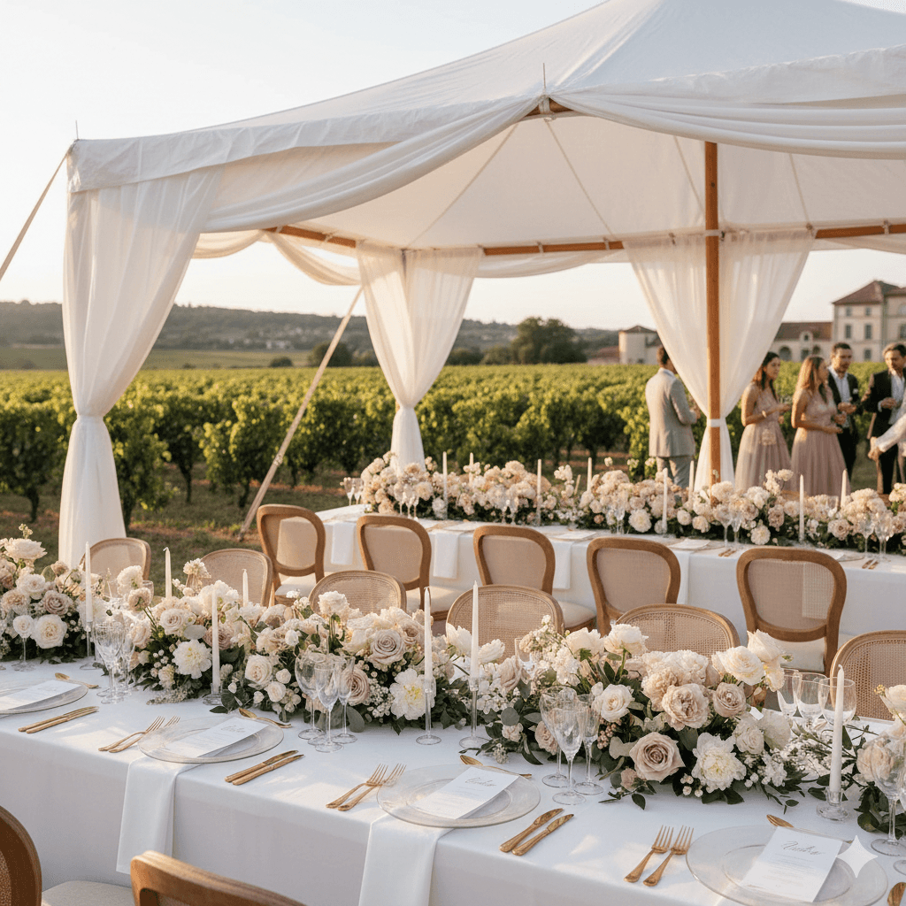 Location de tente pour mariage en France