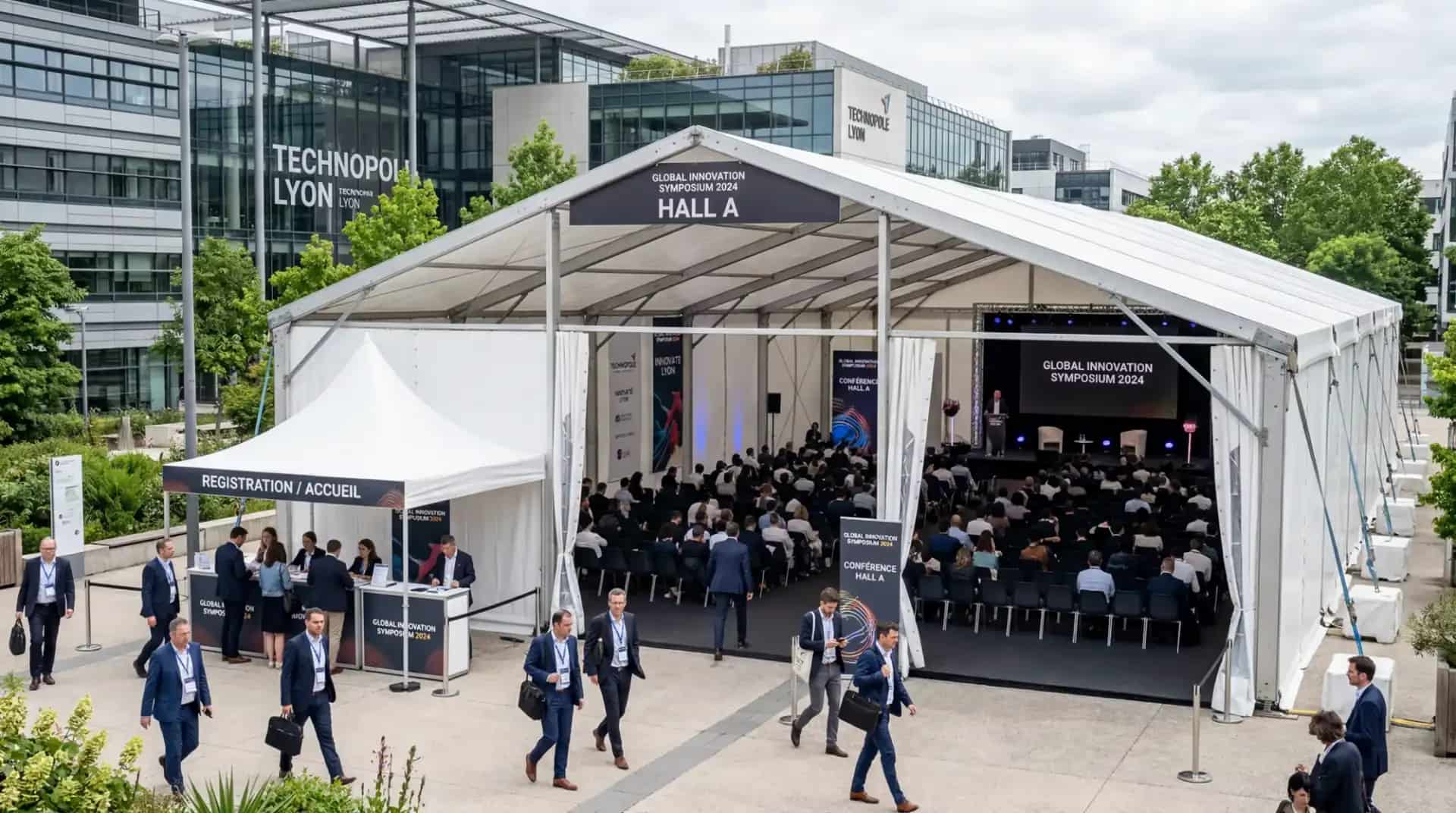 Location tente pour conférence