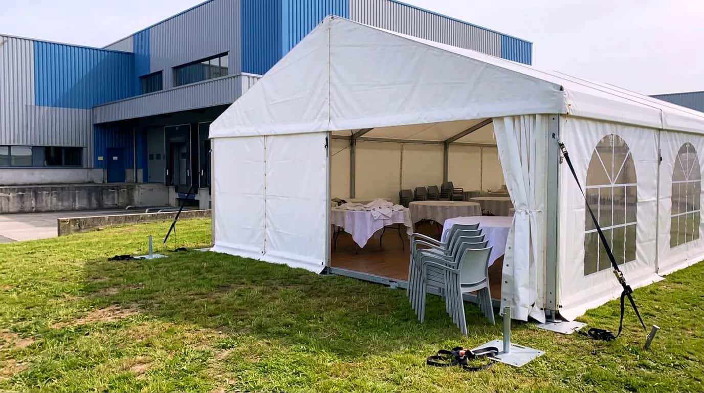 Chapiteau professionnel B2B