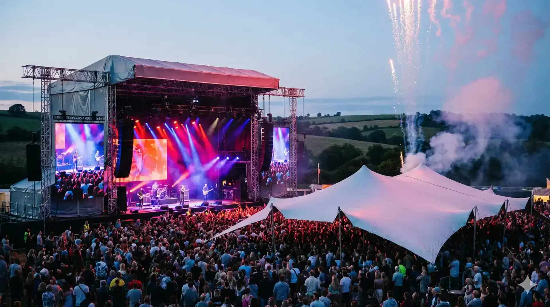 Festival tent hire