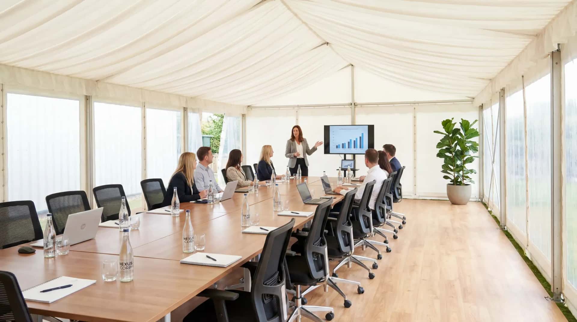 Corporate meeting