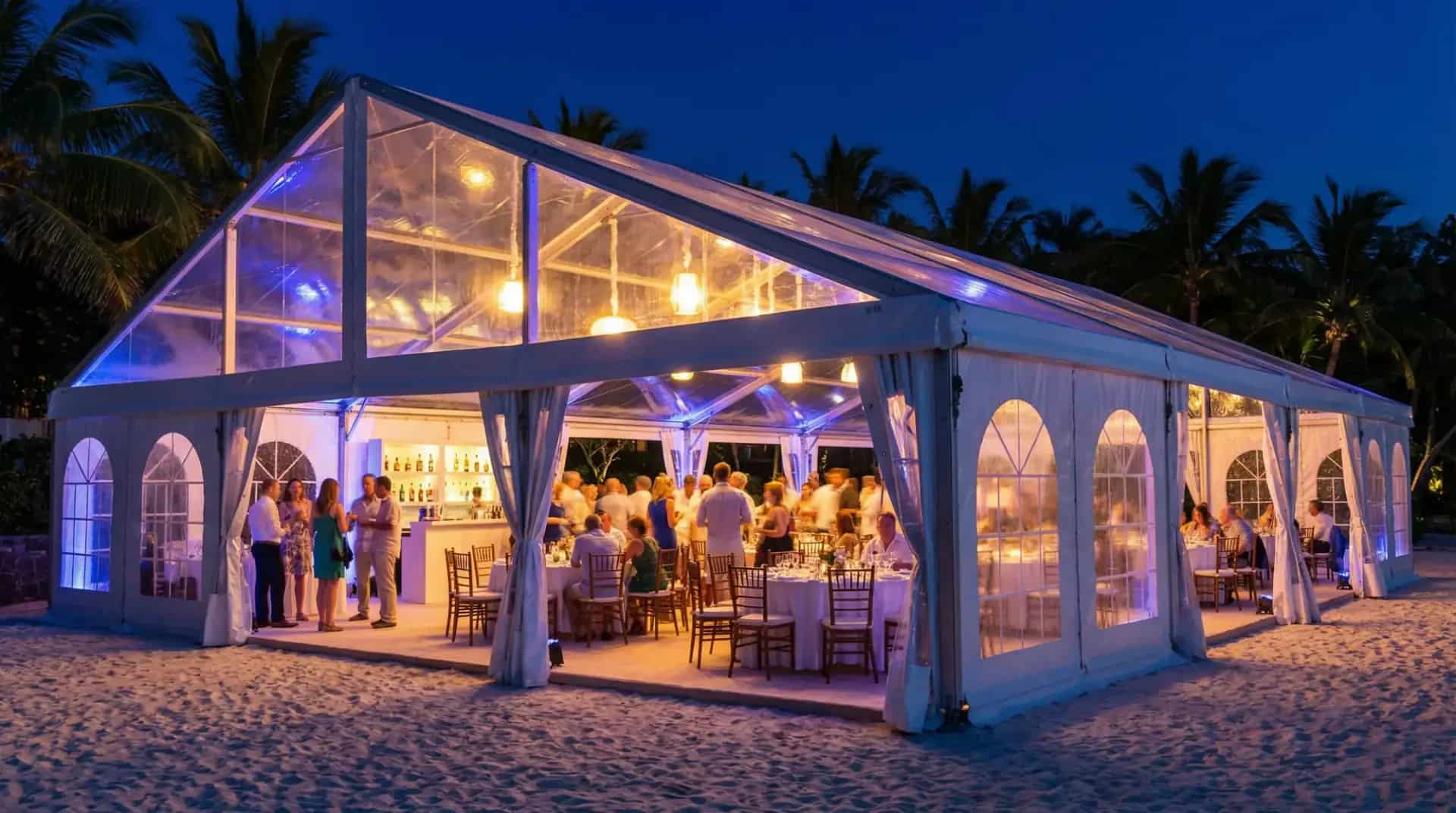 Location tente pour soirée d'entreprise
