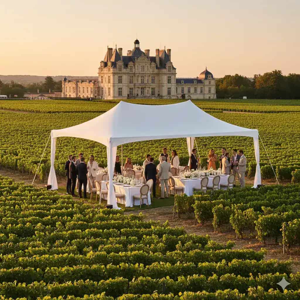 Location tente mariage à Perigueux