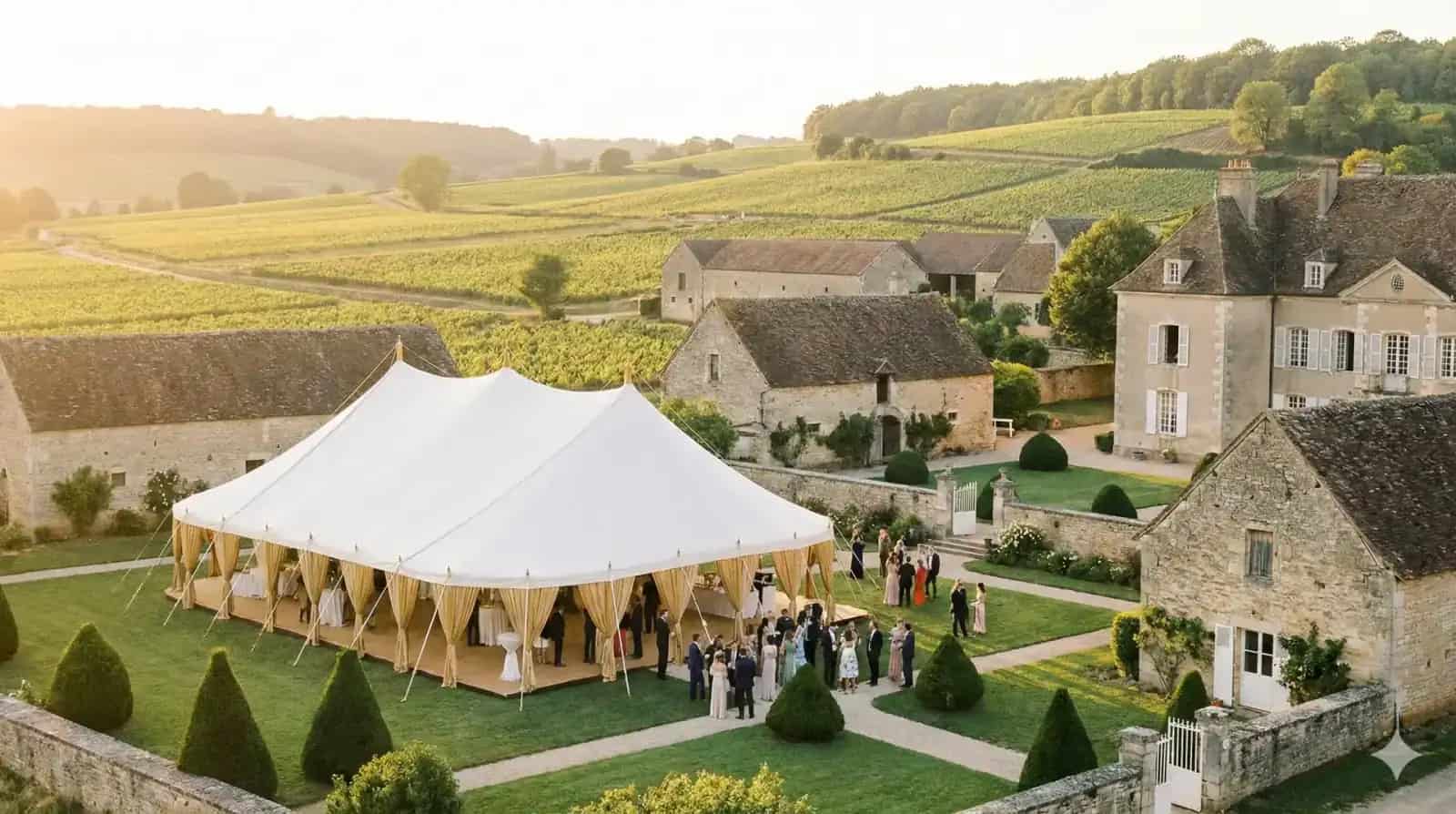 Location tente mariage à Nevers