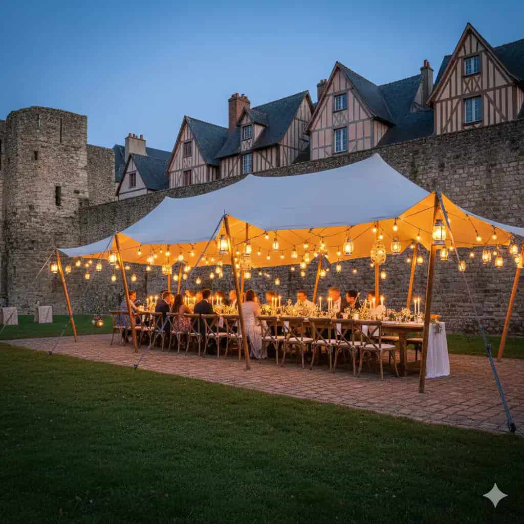 Location tente mariage au Mans