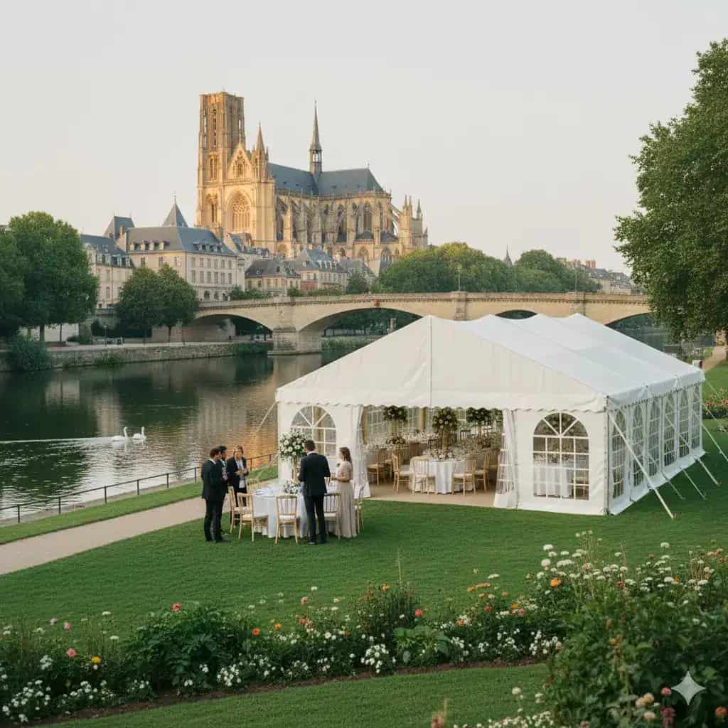 Location tente mariage à Nancy