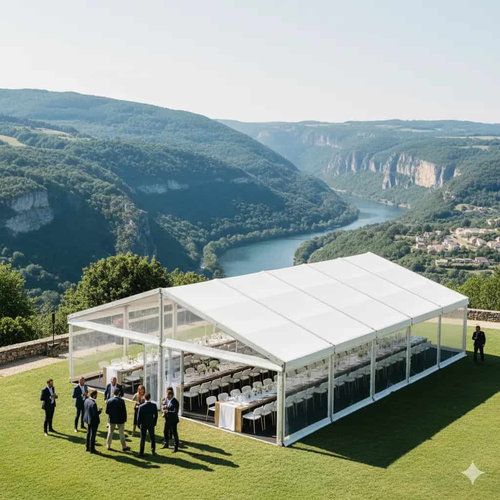 Location tente mariage à Saint-Étienne