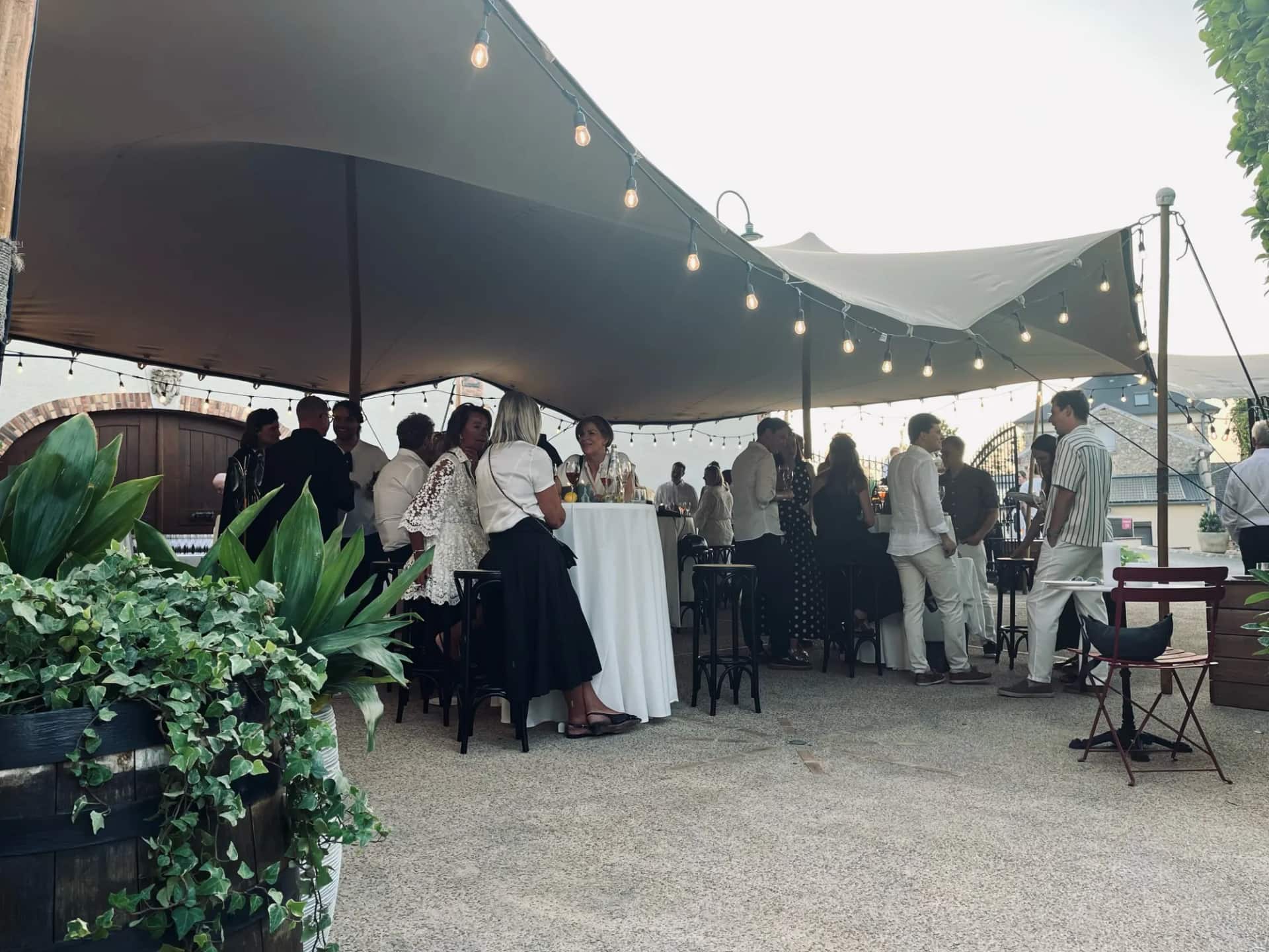 Cocktail sous tente stretch à Mutigny