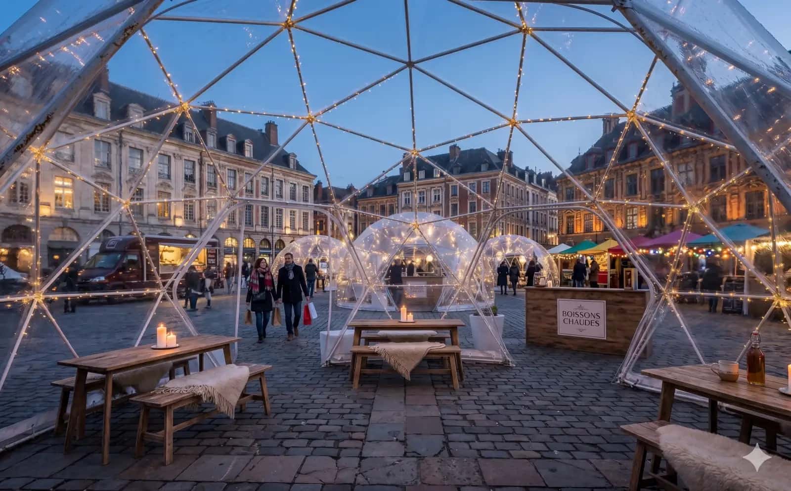 Dôme Géodésique au Mans
