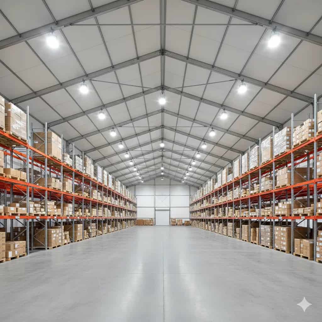 Location hangar démontable