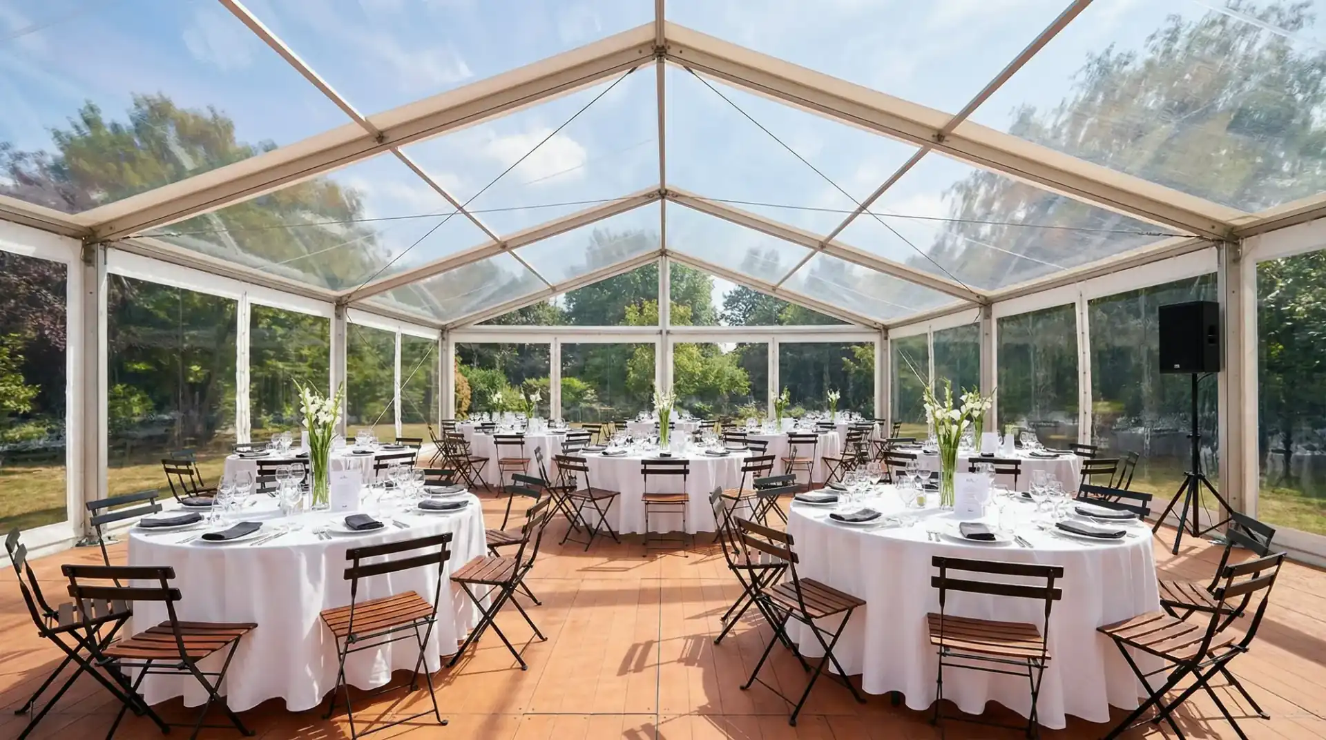 Location Tente Cristal en France