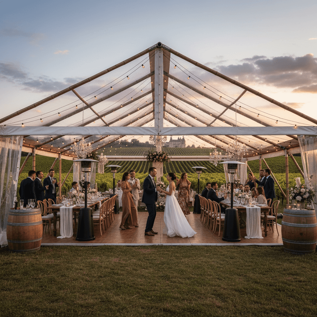 Image illustrating the article: Location Chapiteau Mariage Bordeaux 2025 : Le Guide Ultime - Location Tente France Blog