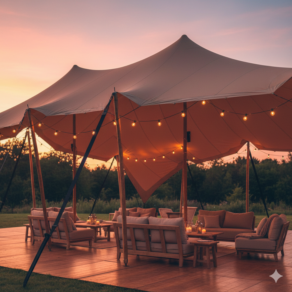 Ambiance garden party barnum